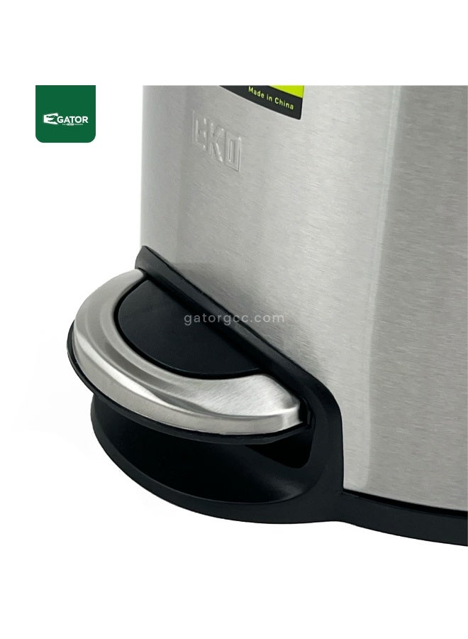 EKO Stainless Steel Soft closing Brushed Fingerprint Resistant 8L - Image 4
